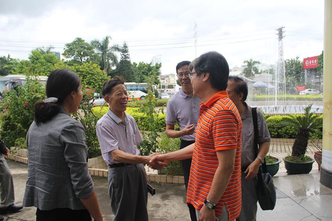 南宁市革命老区建设促进会到乐鱼网页版,乐鱼（中国）官方在线登录参观考察