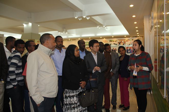 埃塞俄比亚人民革命民主阵线干部考察团到乐鱼网页版,乐鱼（中国）官方在线登录考察