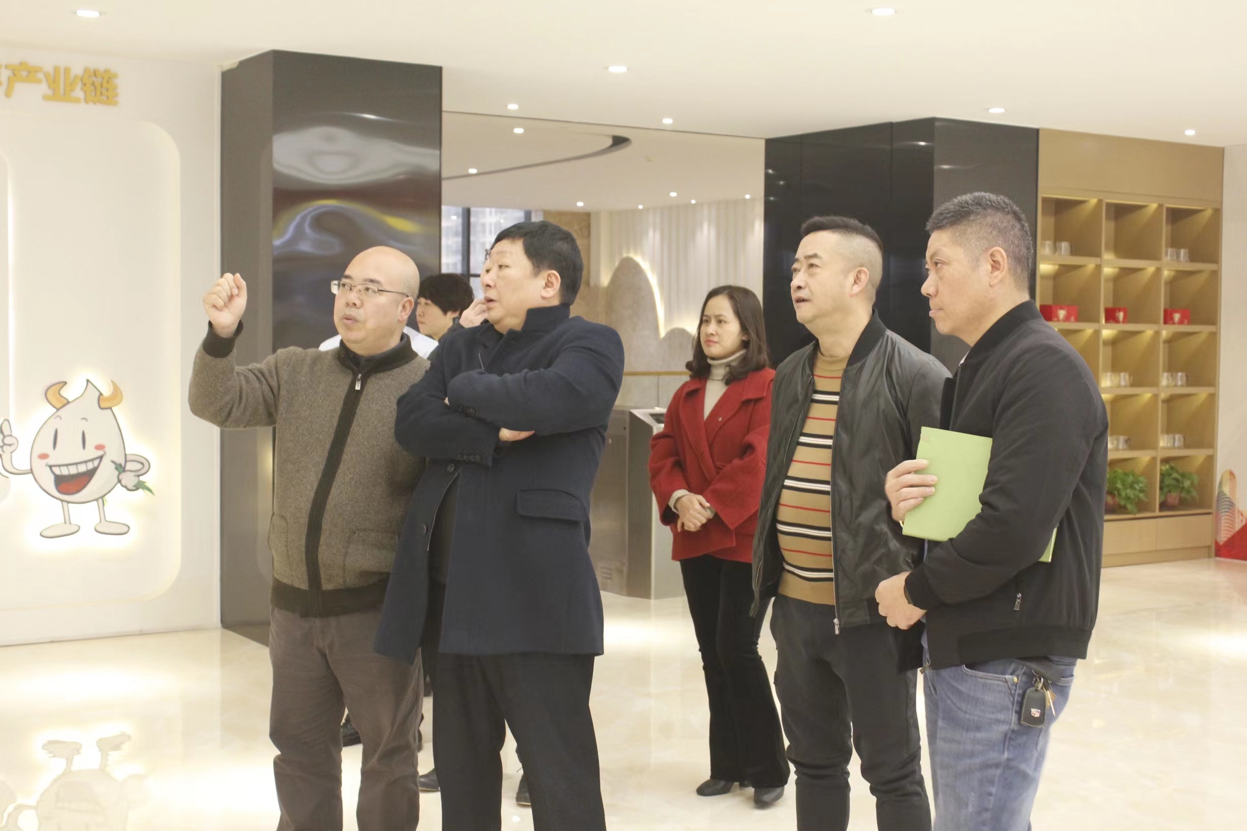 贵州南方乳业有限公司董事长王黔生一行莅临乐鱼网页版,乐鱼（中国）官方在线登录参观交流