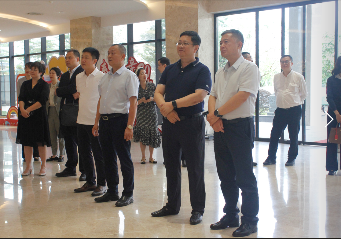 中信银行南宁分行行长王立一行 莅临乐鱼网页版,乐鱼（中国）官方在线登录参观交流