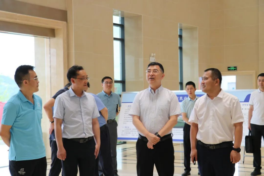 遵义市委常委、市政府副市长王龙一行莅临乐鱼网页版,乐鱼（中国）官方在线登录遵义乳业调研指导