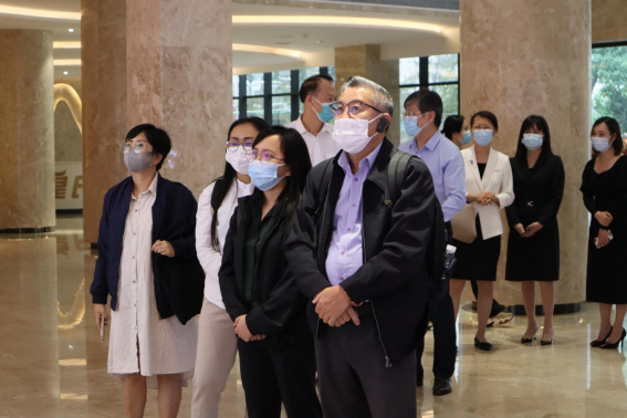 中国—东盟SPS合作技术工作组与南宁海关一行莅临乐鱼网页版,乐鱼（中国）官方在线登录交流考察