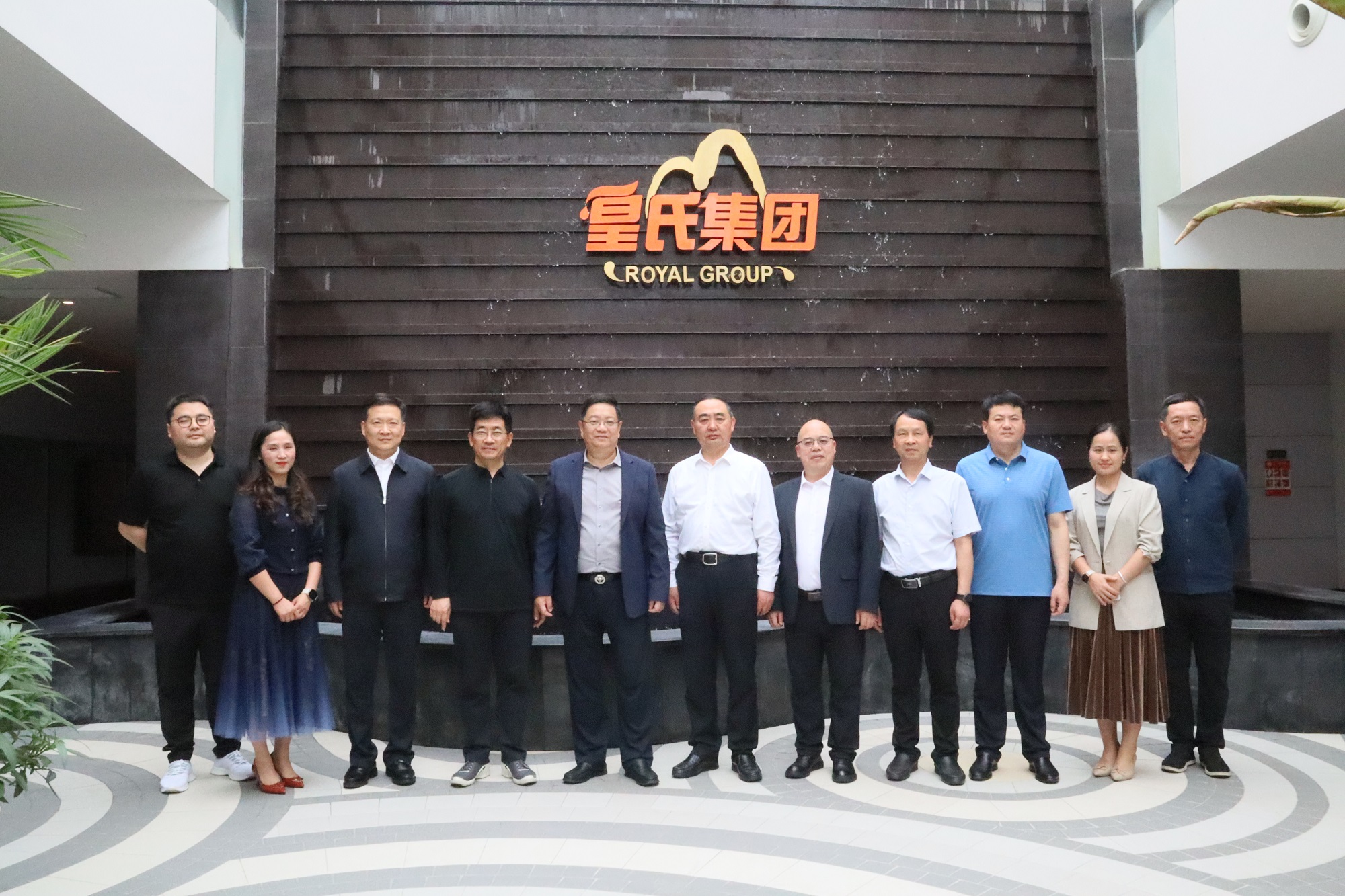 2023年5月14日，阜阳市委书记孙正东一行莅临乐鱼网页版,乐鱼（中国）官方在线登录交流考察